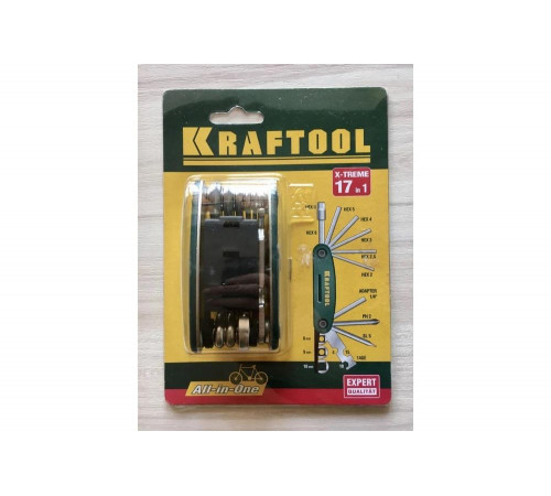 KRAFTOOL 16-в-1, набор для обслуживания велосипеда 26182-H16 EXPERT KRAFTOOL 16-в-1, набор для обслуживания велосипеда 26182-H16 EXPERT