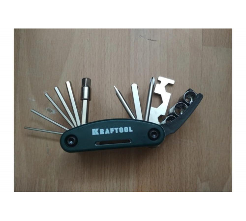 KRAFTOOL 16-в-1, набор для обслуживания велосипеда 26182-H16 EXPERT KRAFTOOL 16-в-1, набор для обслуживания велосипеда 26182-H16 EXPERT