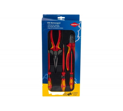 Набор электроизолированных инструментов KNIPEX KN-002013 Набор электроизолированных инструментов KNIPEX KN-002013