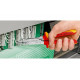 Электромонтажные клещи Knipex VDE, 6-в-1, зачистка: 0.75 - 1.5 + 2.5 мм, L-200 мм, KN-1396200SB