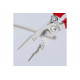 Электромонтажные клещи Knipex VDE, 6-в-1, зачистка: 0.75 - 1.5 + 2.5 мм, L-200 мм, KN-1396200SB