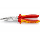 Электромонтажные клещи Knipex VDE, 6-в-1, зачистка: 0.75 - 1.5 + 2.5 мм, L-200 мм, KN-1396200SB