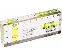 Уровень 2 ампулы, 40х100 мм KRAFTOOL CRYSTAL 1-34865-040