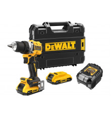 Аккумуляторная дрель-шуруповерт Dewalt DCD800D2T, 18 В, 2000 об/мин, с 2 АКБ 2 Ач и ЗУ, в кейсе TSTAK DCD800D2T-QW