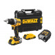 Аккумуляторная дрель-шуруповерт Dewalt DCD800D2T, 18 В, 2000 об/мин, с 2 АКБ 2 Ач и ЗУ, в кейсе TSTAK DCD800D2T-QW