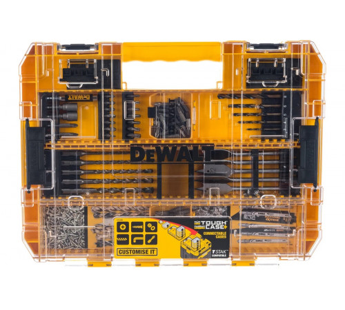 Набор сверл насадок буров и бит 85 шт DEWALT DT70762-QZ