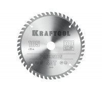 Пильный диск по дереву KRAFTOOL Precision 185x20 мм, 48т 36952-185-20