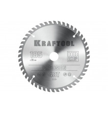 Пильный диск по дереву KRAFTOOL Precision 185x20 мм, 48т 36952-185-20