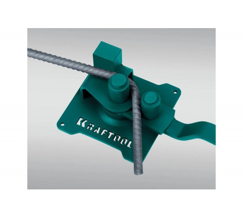 Ручной станок для гибки арматуры KRAFTOOL 12 PT на подшипнике, плавный гиб 23305 Ручной станок для гибки арматуры KRAFTOOL 12 PT на подшипнике, плавный гиб 23305