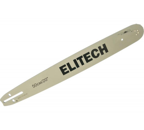 Шина 20", 1.5 мм, 0.325", 76 звеньев Elitech 0809.013100 Шина 20", 1.5 мм, 0.325", 76 звеньев Elitech 0809.013100