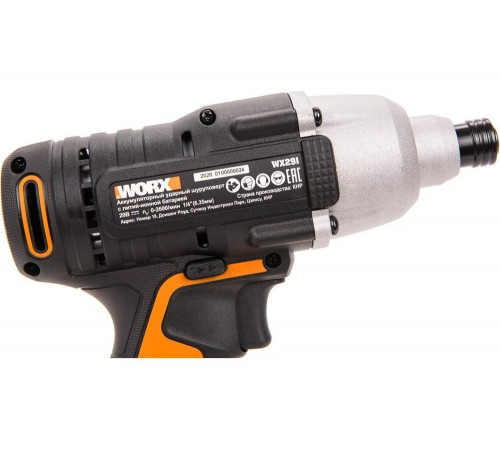 Ударный аккумуляторный винтоверт WORX WX291