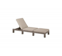 Шезлонг Keter Daytona Delux капучино 252225