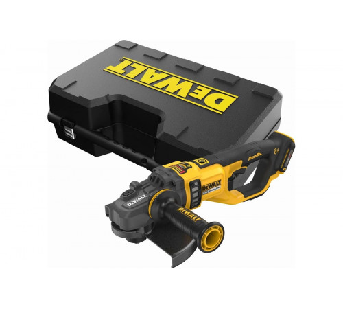 Аккумуляторная угловая шлифмашина Dewalt DCG460NK, 54 В, 230 мм, 6000 об/мин, без АКБ и ЗУ, в кейсе DCG460NK-XJ