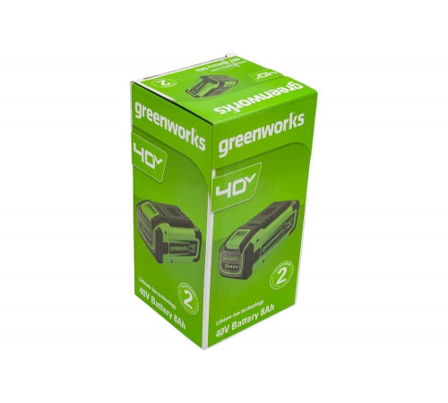 Аккумулятор 40V, 8 А*ч GreenWorks 2951607 Аккумулятор 40V, 8 А*ч GreenWorks 2951607