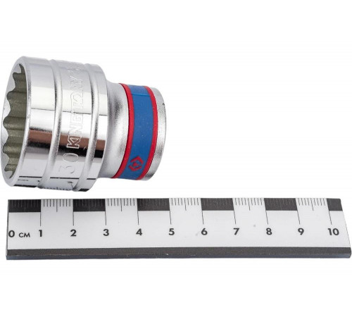 Головка торцевая стандартная двенадцатигранная 1/2", 30 мм KING TONY 433030M Головка торцевая стандартная двенадцатигранная 1/2", 30 мм KING TONY 433030M