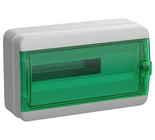 Корпус пластиковый IEK TEKFOR КМПн-18 IP65 зеленая прозрачная дверь TF5-KP72-N-18-65-K03-K06 Корпус пластиковый IEK TEKFOR КМПн-18 IP65 зеленая прозрачная дверь TF5-KP72-N-18-65-K03-K06