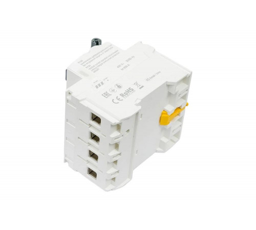 Выключатель дифференциального тока IEK ARMAT R10N 4P 63А 100мА тип A AR-R10N-4-063A100