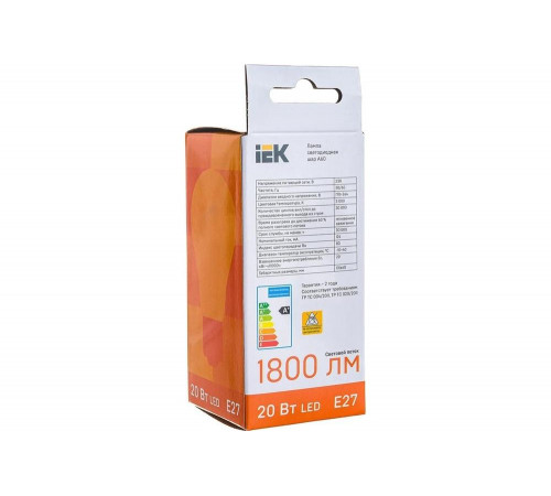 IEK LLE-A60-20-230-30-E27: инновационная лампа для эффективного освещения IEK LLE-A60-20-230-30-E27: инновационная лампа для эффективного освещения