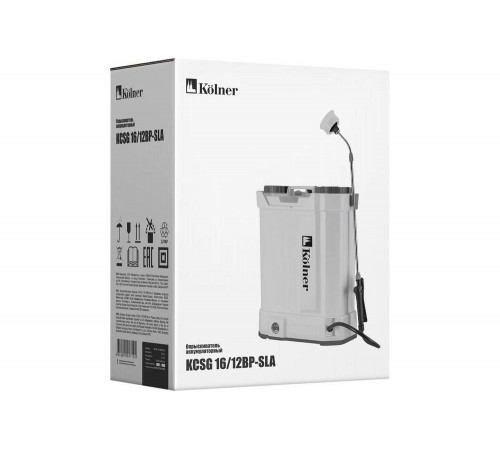 Аккумуляторный опрыскиватель Kolner KCSG 16/12ВР-SLA 8060700051 Аккумуляторный опрыскиватель Kolner KCSG 16/12ВР-SLA 8060700051