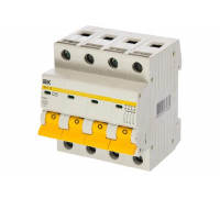 Автоматический модульный выключатель IEK 4п C 25А ВА 47-29 4.5кА ИЭК MVA20-4-025-C