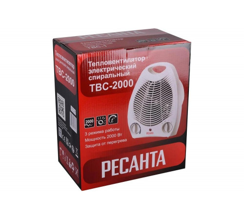 Тепловентилятор Ресанта ТВС-2000 67/2/11 Тепловентилятор Ресанта ТВС-2000 67/2/11