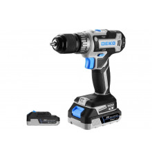 Аккумуляторная дрель-шуруповерт DEKO Loner 20V, 20В, 2x3.0 Ач 085-1005