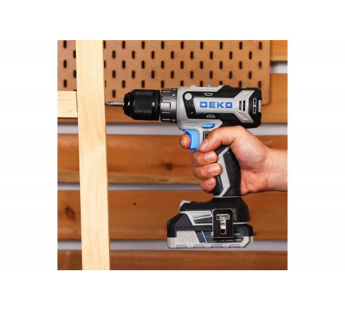 Аккумуляторная дрель-шуруповерт DEKO Loner 20V, 20В, 2x3.0 Ач 085-1005 Аккумуляторная дрель-шуруповерт DEKO Loner 20V, 20В, 2x3.0 Ач 085-1005