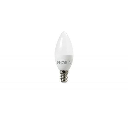 Светодиодная лампа Ресанта LL-R-C37-5W-230-4K-E14 (свеча, 5Вт, нейтр., Е14) 76/1/2 Светодиодная лампа Ресанта LL-R-C37-5W-230-4K-E14 (свеча, 5Вт, нейтр., Е14) 76/1/2