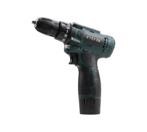 Дрель-шуруповерт аккумуляторная Zitrek Green 12V Max, 12В, 1x2.0Ач 085-1015