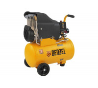Воздушный компрессор DENZEL DLC1300/24 безмасляный 1,3 кВт, 24 литра, 206 л/мин 58171