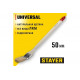 STAYER 50 мм, 2", щетина натуральная, деревянная ручка, кисть радиаторная UNIVERSAL 0111-50