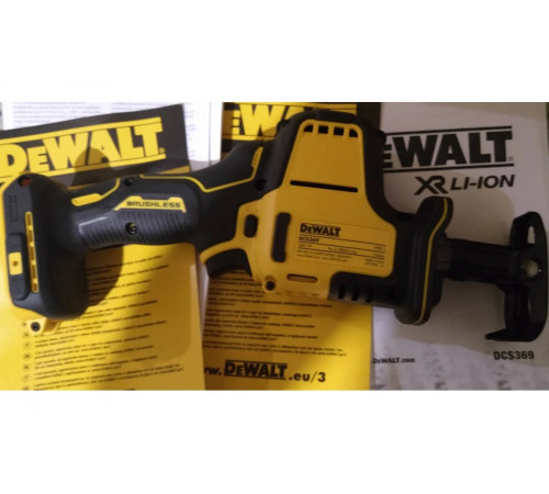 Бесщеточная сабельная пила DEWALT 18 В XR DCS369N-XJ