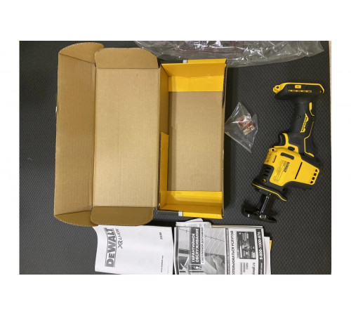 Бесщеточная сабельная пила DEWALT 18 В XR DCS369N-XJ