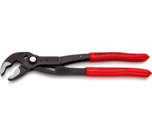 Переставные клещи Knipex COBRAmatic с фиксатором, 50 мм (2"), длина 250 мм, 1К ручки, KN-8711250SB Переставные клещи Knipex COBRAmatic с фиксатором, 50 мм (2"), длина 250 мм, 1К ручки, KN-8711250SB