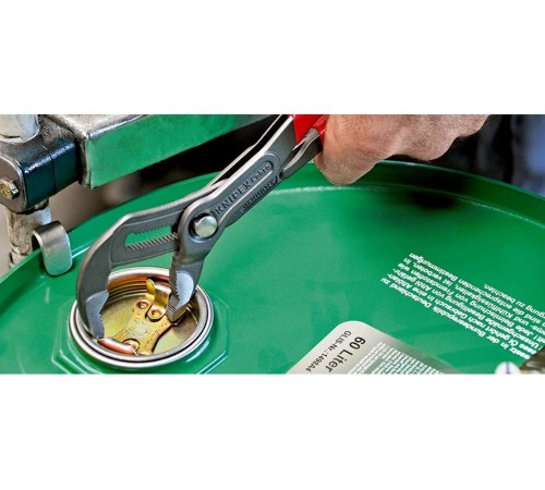 Переставные клещи Knipex COBRAmatic с фиксатором, 50 мм (2"), длина 250 мм, 1К ручки, KN-8711250SB Переставные клещи Knipex COBRAmatic с фиксатором, 50 мм (2"), длина 250 мм, 1К ручки, KN-8711250SB