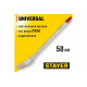 STAYER 50 мм, 2", щетина натуральная, деревянная ручка, кисть радиаторная UNIVERSAL 0112-50_z01