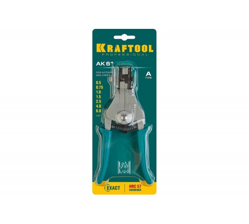 Полуавтоматический стриппер Kraftool АК-61, 0.5 - 6 мм2 22683 Полуавтоматический стриппер Kraftool АК-61, 0.5 - 6 мм2 22683