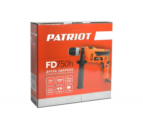 Ударная электрическая дрель Patriot FD750h 120301444 Ударная электрическая дрель Patriot FD750h 120301444