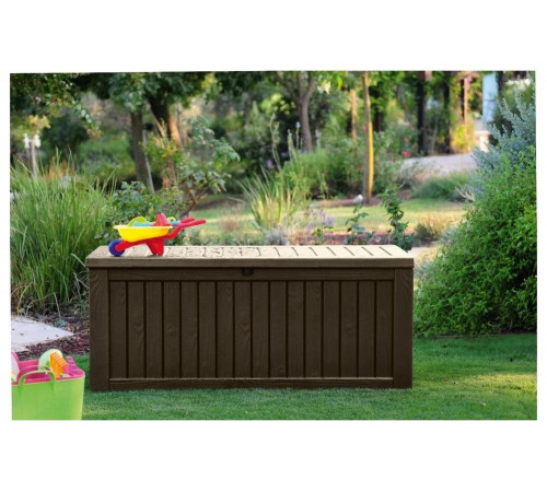Сундук Keter ROCKWOOD STORAGE BOX 570 L коричневый 230401 Сундук Keter ROCKWOOD STORAGE BOX 570 L коричневый 230401