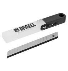 Лезвия 9 мм, сталь SK5, 0.4 мм, 10 шт Denzel 79300