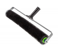 Игольчатый валик для наливных полов СИБРТЕХ с рамой, острая игла, 500 мм 81112