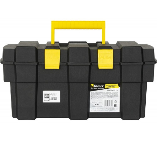 Пластиковый ящик для инструментов Kolner KBOX19/1 19 52,7x28x24,8 см 8110100050 Пластиковый ящик для инструментов Kolner KBOX19/1 19 52,7x28x24,8 см 8110100050