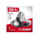 ЗУБР 3хAAA, 10 ultra LED, фонарь налобный 56438