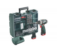 Аккумуляторная дрель Metabo PowerMaxx BS Basic Set с набором оснастки 600080880