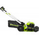 Газонокосилка аккумуляторная GreenWorks 40V, 48 см, самоходная, бесщеточная, c 1хАКБ 4 Ач c USB и ЗУ 2517407USB4