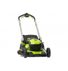 Газонокосилка аккумуляторная GreenWorks 40V, 48 см, самоходная, бесщеточная, c 1хАКБ 4 Ач c USB и ЗУ 2517407USB4