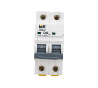 Автоматический выключатель IEK M06N 2P C 40А AR-M06N-2-C040
