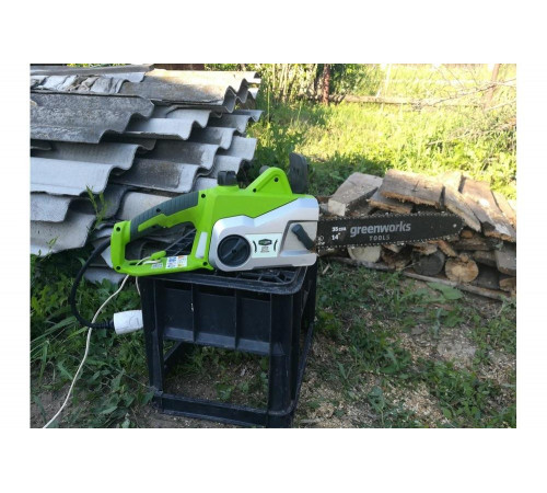 Цепная электрическая пила GreenWorks GCS1836 1800Вт, 36см 20217 Цепная электрическая пила GreenWorks GCS1836 1800Вт, 36см 20217
