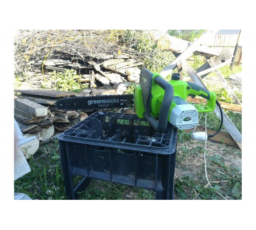 Цепная электрическая пила GreenWorks GCS1836 1800Вт, 36см 20217 Цепная электрическая пила GreenWorks GCS1836 1800Вт, 36см 20217