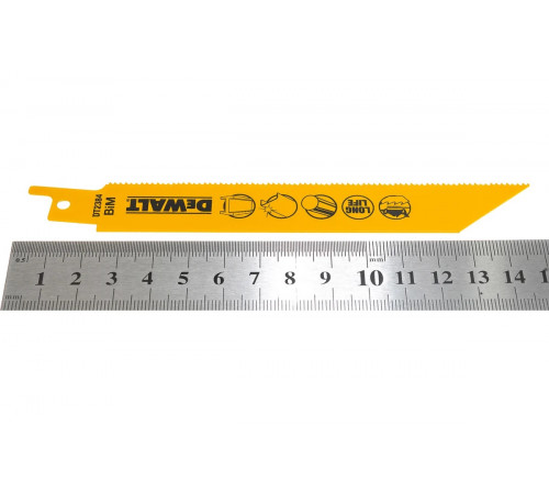 Полотно по металлу BiM, 152х1.4 мм, S922EF, 5 шт. DEWALT DT2384